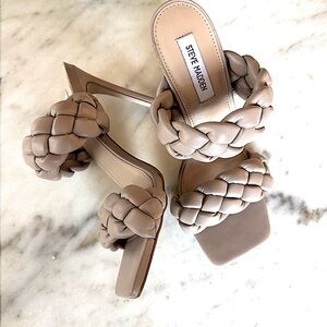 Brand New Nude Colour Steve Madden Heels